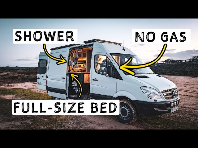 ULTIMATE DIY Camper Van | Full Build TIMELAPSE (5 Months)