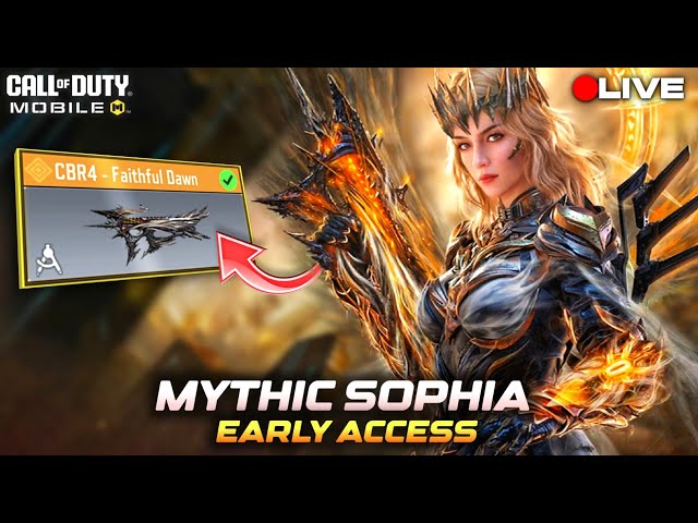 Mythic Sophia Dawn’s Renewal Early Access | CODM Live