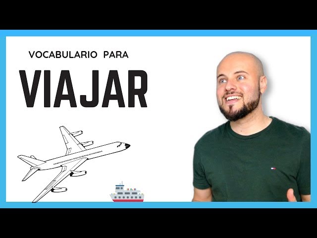 Español para Viajeros ✈️ Vocabulario INTERMEDIO para viajar 💺