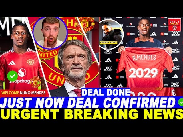 🚨🔥NOW :✅Fabrizio Romano Revealed Man United New SIGNING ✅ man utd Latest news ✅ #manunitedtodaysnews