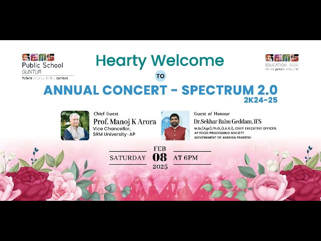 ANNUAL CONCERT - SPECTRUM 2.0