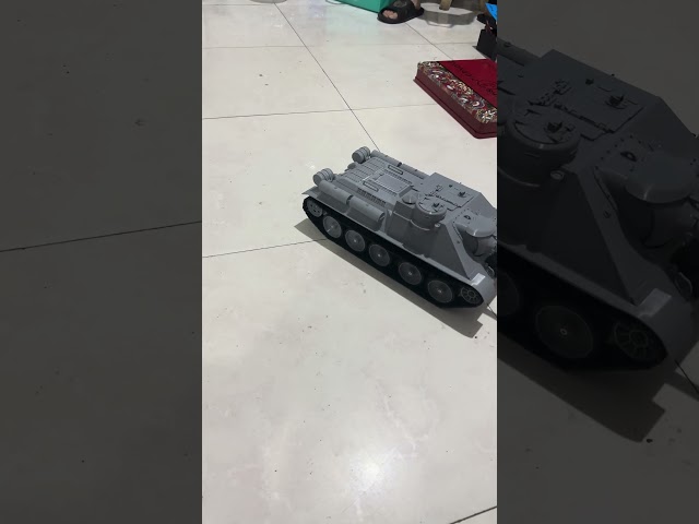 1/16 3d printed RC tank Soviet SU-100 tank destroyer