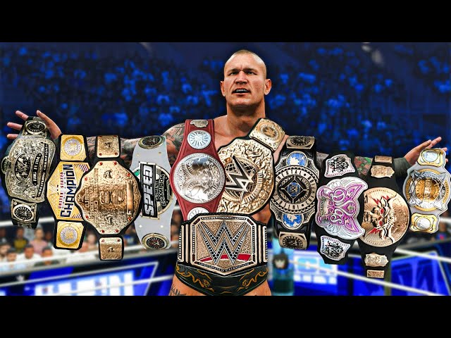 Every Belt Randy Orton Gets Is +100 Upgrade