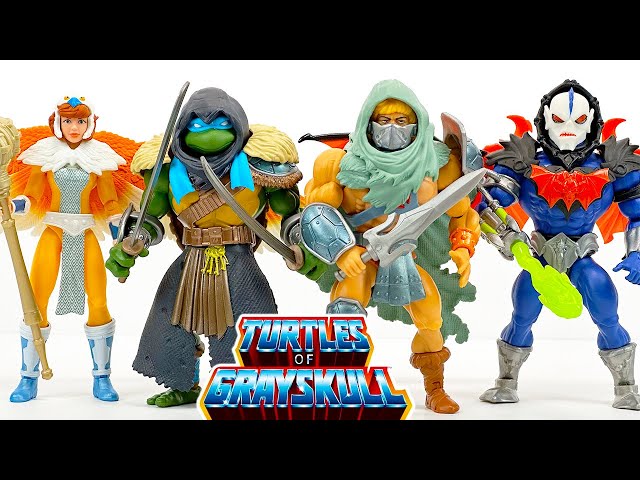 MOTU Origins Turtles of Grayskull Wave 4 Review!