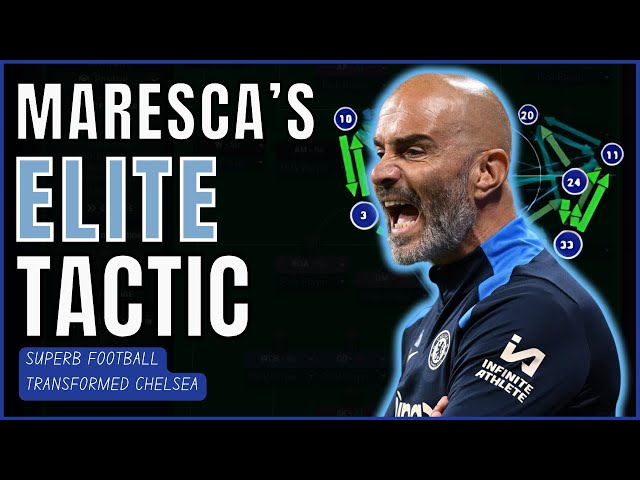 Enzo Maresca's NEW Monster Chelsea Tactic | Destroying Defences