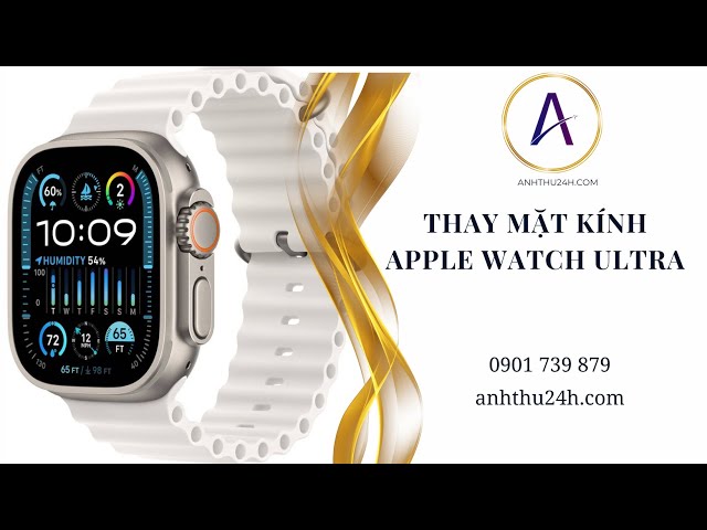 Thay mặt kính apple watch ultra 2