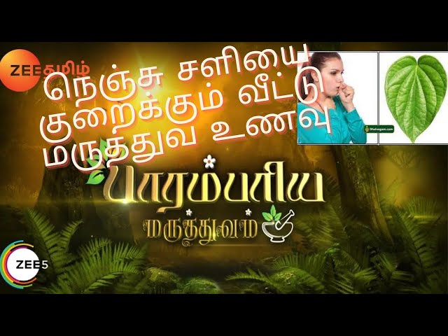 நெஞ்சு சளி நீங்க எளிய Tonic - Parambariya Maruthuvam - Ep 1704 - Zee Tamil - Best Scene