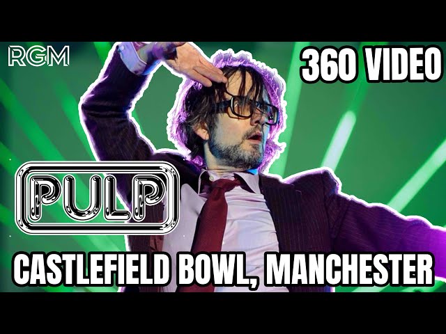 RGM MAGAZINE LIVE, PULP LIVE AT CASTLEFIELD BOWL, MANCHESTER