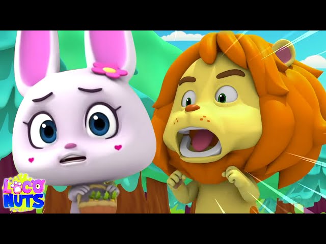 The Lion And The Rabbit Story + More Short Cartoon Videos For Children