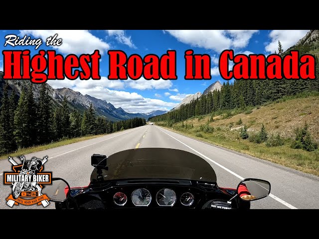 Riding THE HIGHEST ROAD in Canada | Highway 40, The Highwood Pass, Alberta 🇨🇦