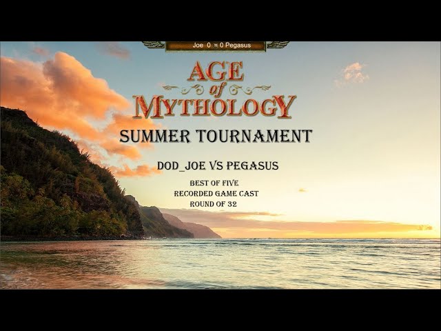 Age of Mythology 2019 Summer Tournament - Joe vs Pegasus - Round of 32