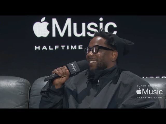 Kendrick Lamar Teases STORYTELLING in Super Bowl LIX Halftime Show (Full Interview)