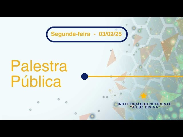 Palestra: Ajuda-te e o Céu de ajudará