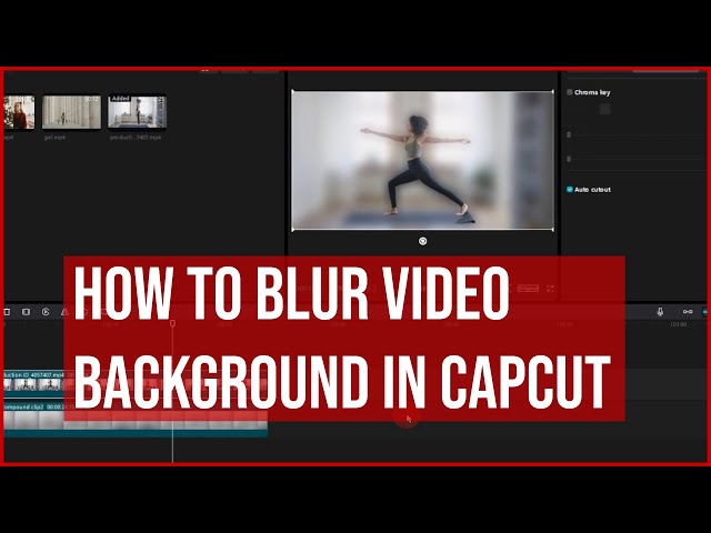 How to Blur Video Background in CapCut PC | Tutorial for Beginners | LESSON 13