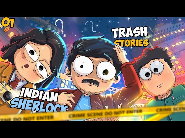 Trash Stories  Indian sherlock #animation   @ANIMATION_WITH_MAYANK