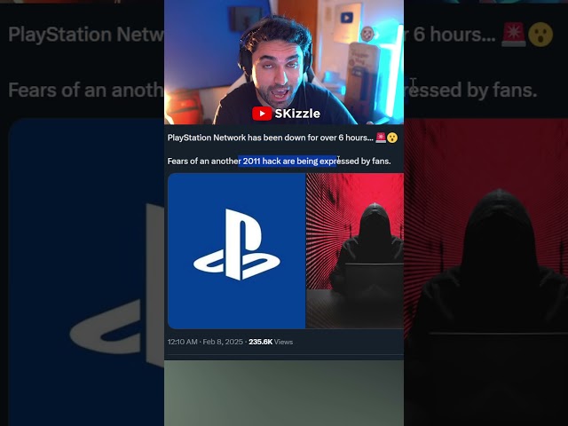 PSN is DOWN... Why PlayStation Network servers down? - PS4/PS5 Network Down | PSN Servers Down