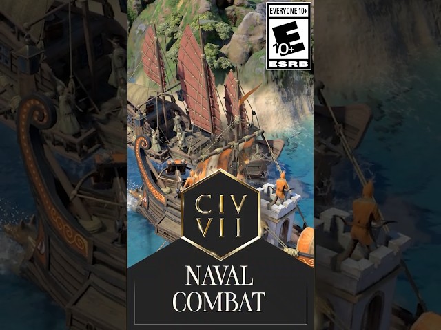 Naval combat is a potent weapon in your #Civ7 arsenal ⚓