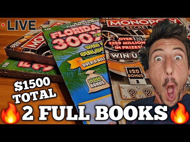 $1500 Total: 300X VS Monopoly!! | Scratch Life