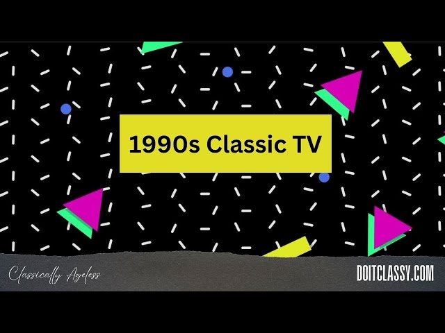 1990s Classy TV Trivia PART 1