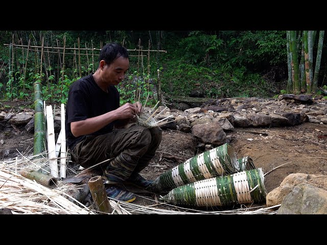 Make more stream fish traps | LIVING OFF THE GRID | Episode 33