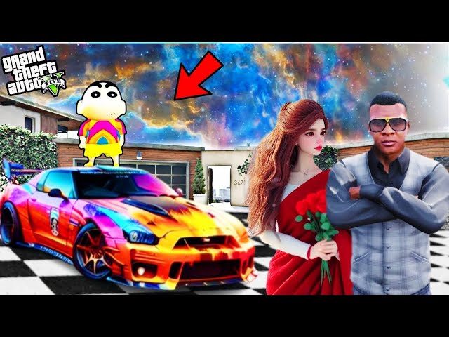 FRANKLIN TOUCH ANYTHING BECOME GOLD || EVERYTHING IS FREE IN GTA 5 | FRANKLIN KI SHAADI | SNAKERIFLE