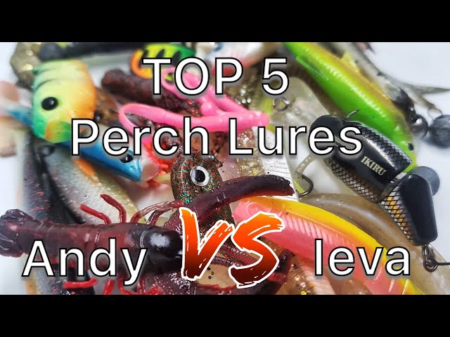 Our TOP 5 BEST Perch Lures For UK Fishing!