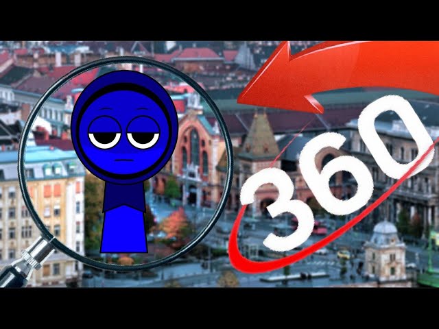 Find me | Jevin Blue - Incredibox Sprunki | Finding Challenge 360º VR Video - World-360