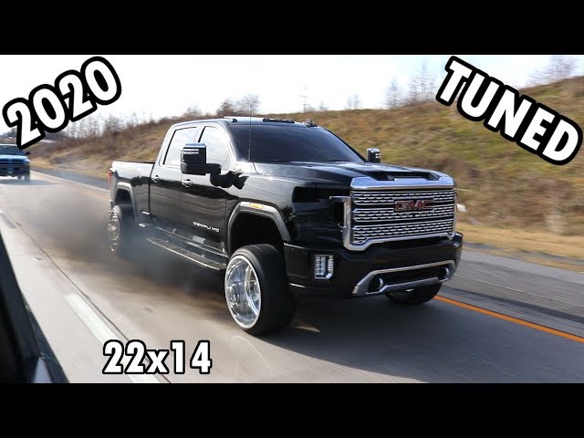 The First TUNED 2020 Duramax L5P on 24x14s