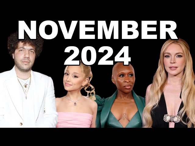 what you missed in november 2024 🗓️🐉 (november 2024 pop culture recap)