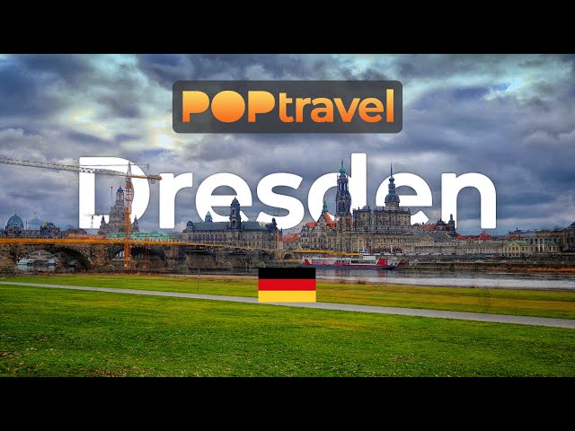 Walking in DRESDEN / Germany 🇩🇪- New Town, Old Town to Central Station in Winter - 4K 60fps (UHD)