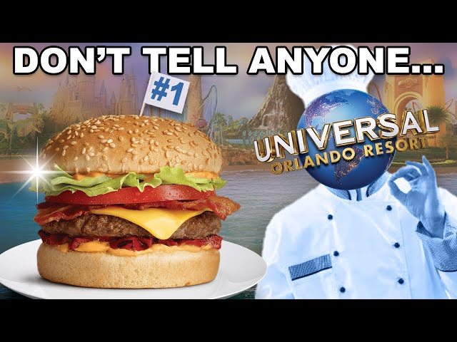 Universal Studios Orlando Has Been Hiding The Best Theme Park Burger