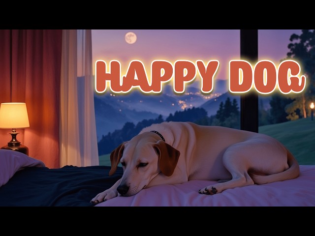 🐶 8 hours of relaxation for your dog to sleep easily 🍄 HAPPY DOG relaxing