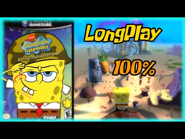 SpongeBob SquarePants: Battle for Bikini Bottom - Longplay 100% Full Game Walkthrough No Commentary