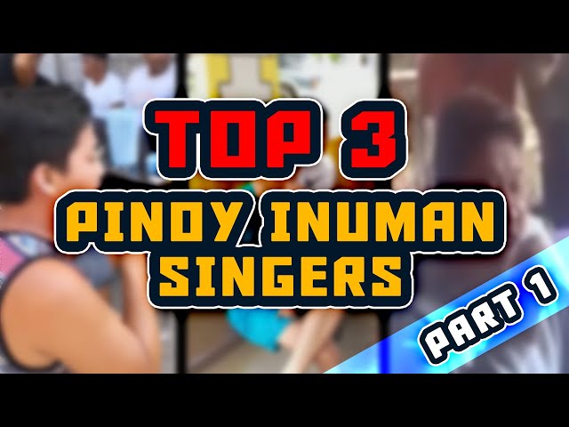 TOP 3 Pinoy Inuman Singers