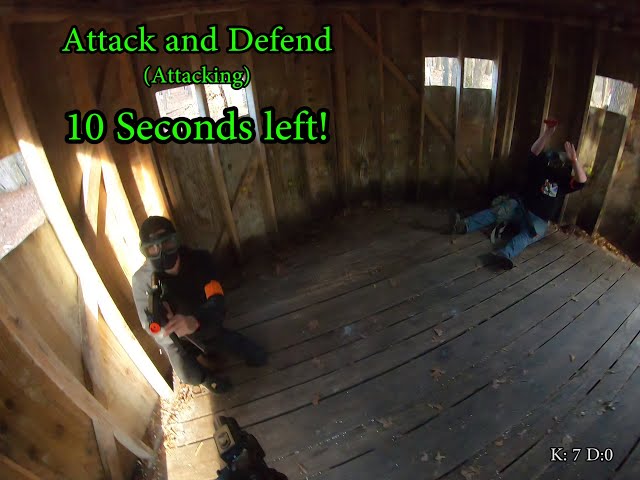 Attack and Defend (Attacking) at UBG Airsoft