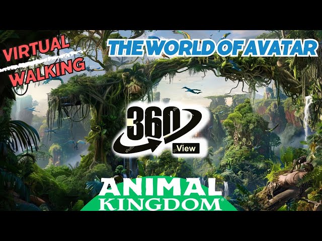 360º View 🪼 The World of Avatar * Disney's Animal Kingdom Florida *  VR Video *Virtual Reality