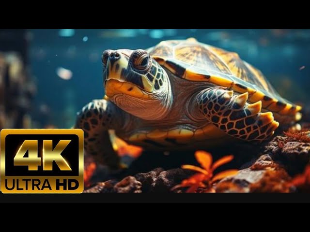 Most Beautiful SEA ANIMALS in The World - 4K (60FPS) Dolby Vision Sound - Relaxing Wildscape Sounds