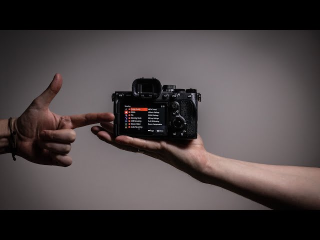 How To Set Up The Sony a7 IV For Videography