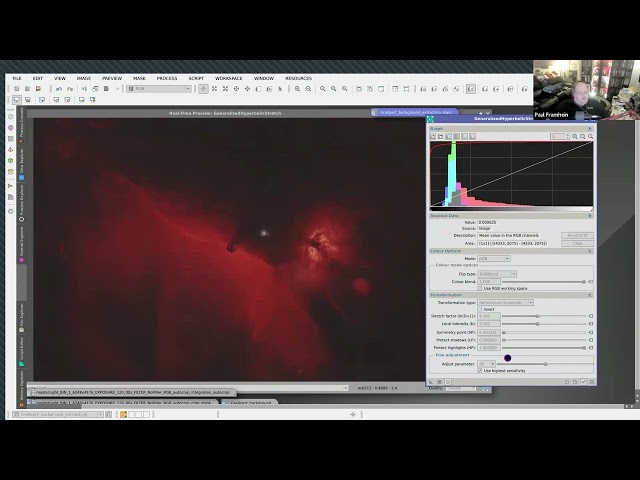 "Stellar Image Stretching: Details from Darkness" with Paul Framhein