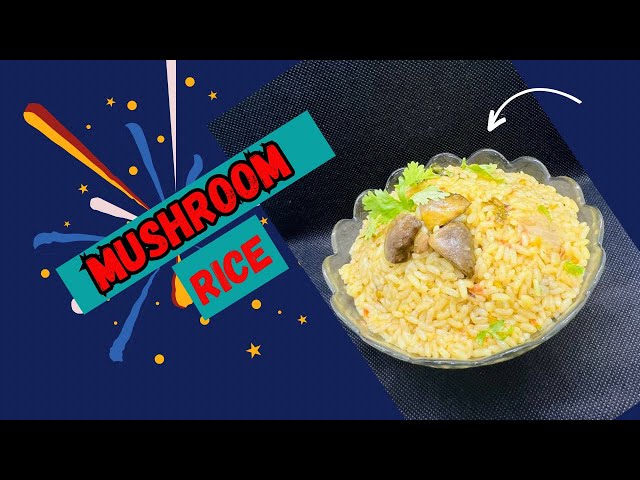 Mushroom Rice / Rice Recipe !!!#abhiscafe