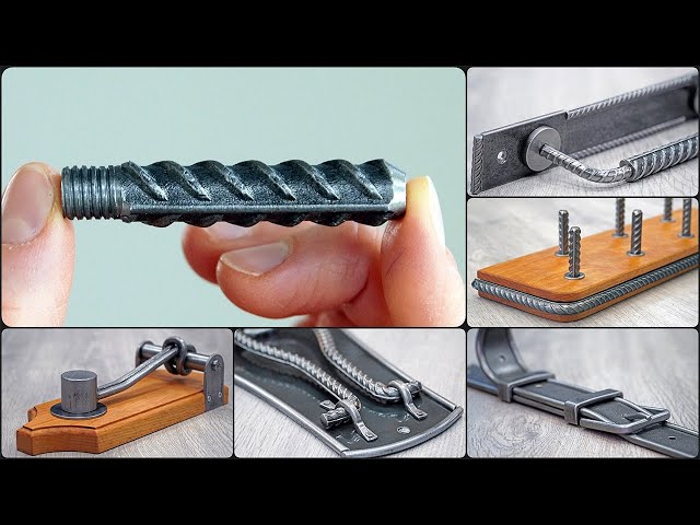 Top 9 interesting ideas from a piece of rebar!