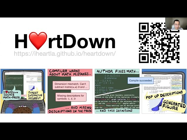 H❤️rtDown: Document Processor for Executable Linear Algebra Papers (20-minute presentation)