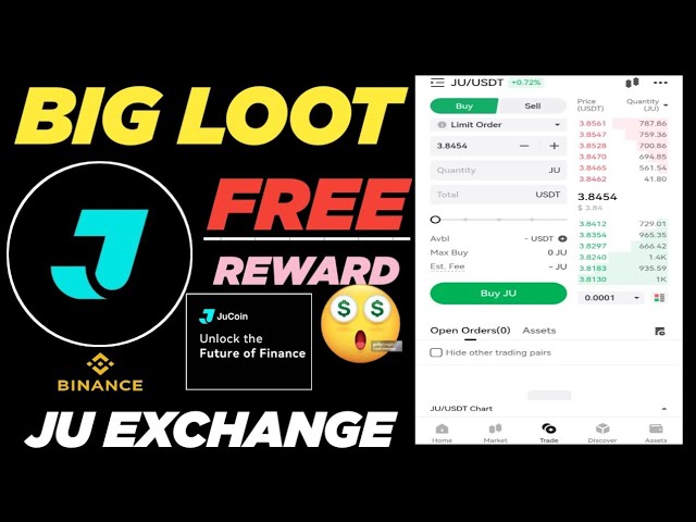 1500 Ju Token Loot Free🔥| Instant Payment Loot  | Future Bonus | JuCoinEX Exchange