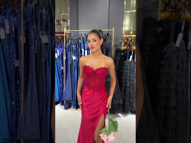 Would you wear red? #promdressshopping #promdressideas #promdress #promdresses #formal