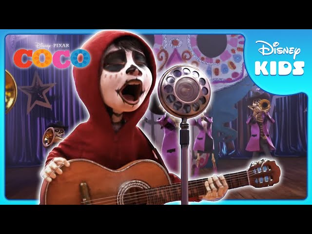 🎤 Miguel Competes in Music Competition! | Coco | Disney Kids