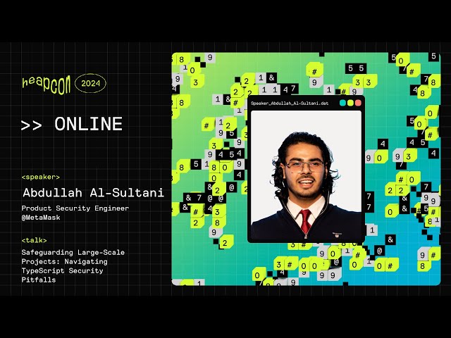 Abdullah Al-Sultani - Safeguarding Large-Scale Projects: Navigating TypeScript Security Pitfalls