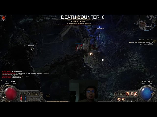 Got a date with POE2. How many deaths on HARDCORE today? | Day 7