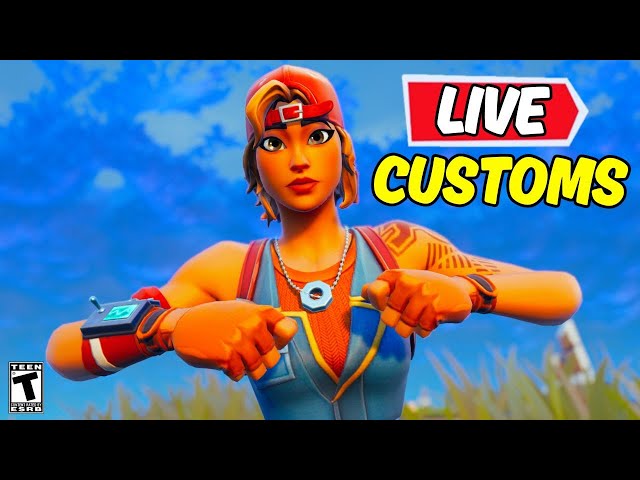 🔴LIVE | CUSTOMS WITH VIEWERS | EU CUSTOM MATCHMAKING GAMES | (FORTNITE CHAPTER 6)