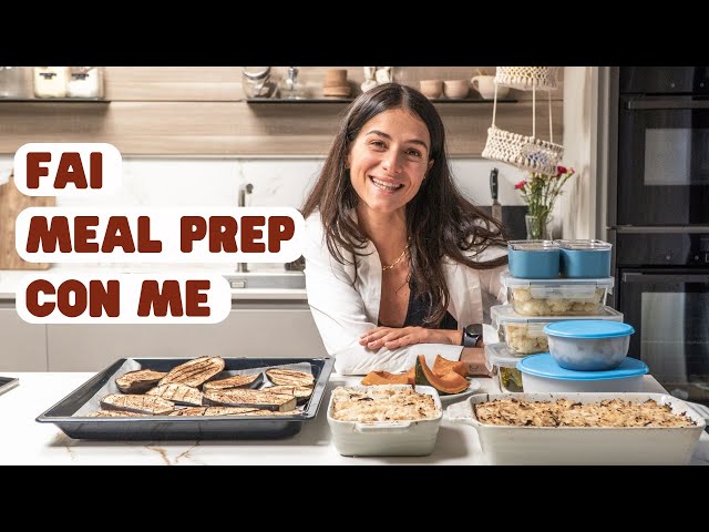 Meal prep / batch cooking verdure: evitare gli sprechi, mangiare sano e vario