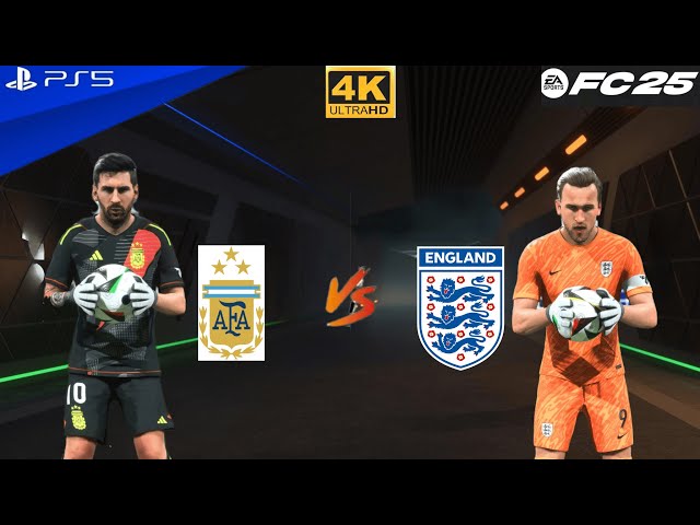 FC 25 | GK Lionel Messi vs GK Harry Kane - Argentina vs England | PS5™ Gameplay [4K60]